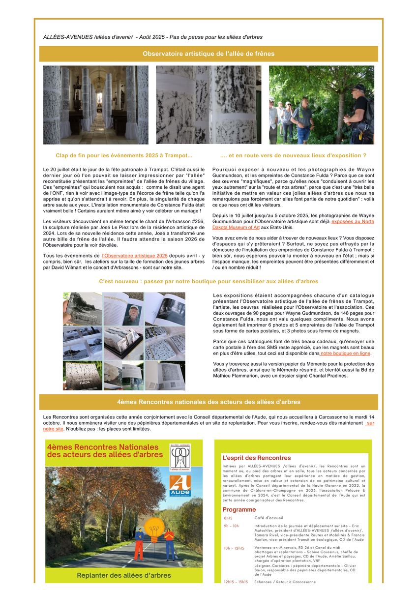 Lettre d info 2025 Août page1