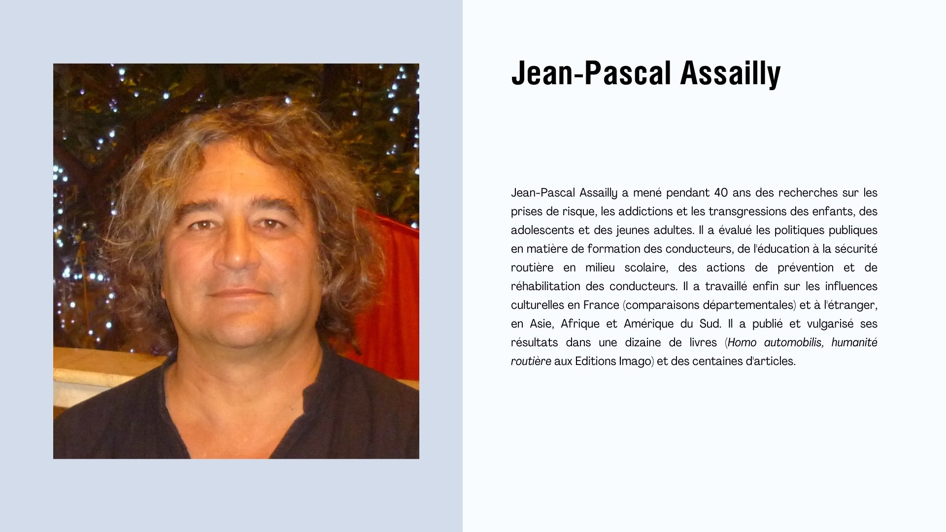 10 Jean Pascal Assailly bio